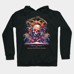 Witness Protection Skull Hoodie